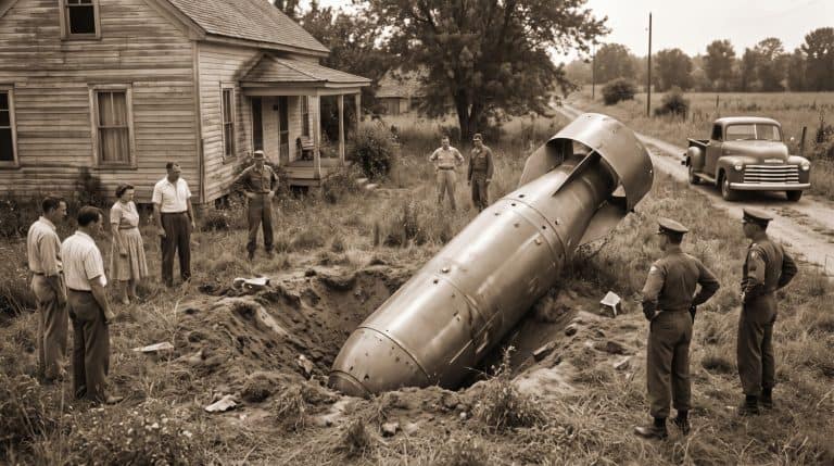 The U.S. accidentally dropped a nuclear bomb on someone's backyard in 1958