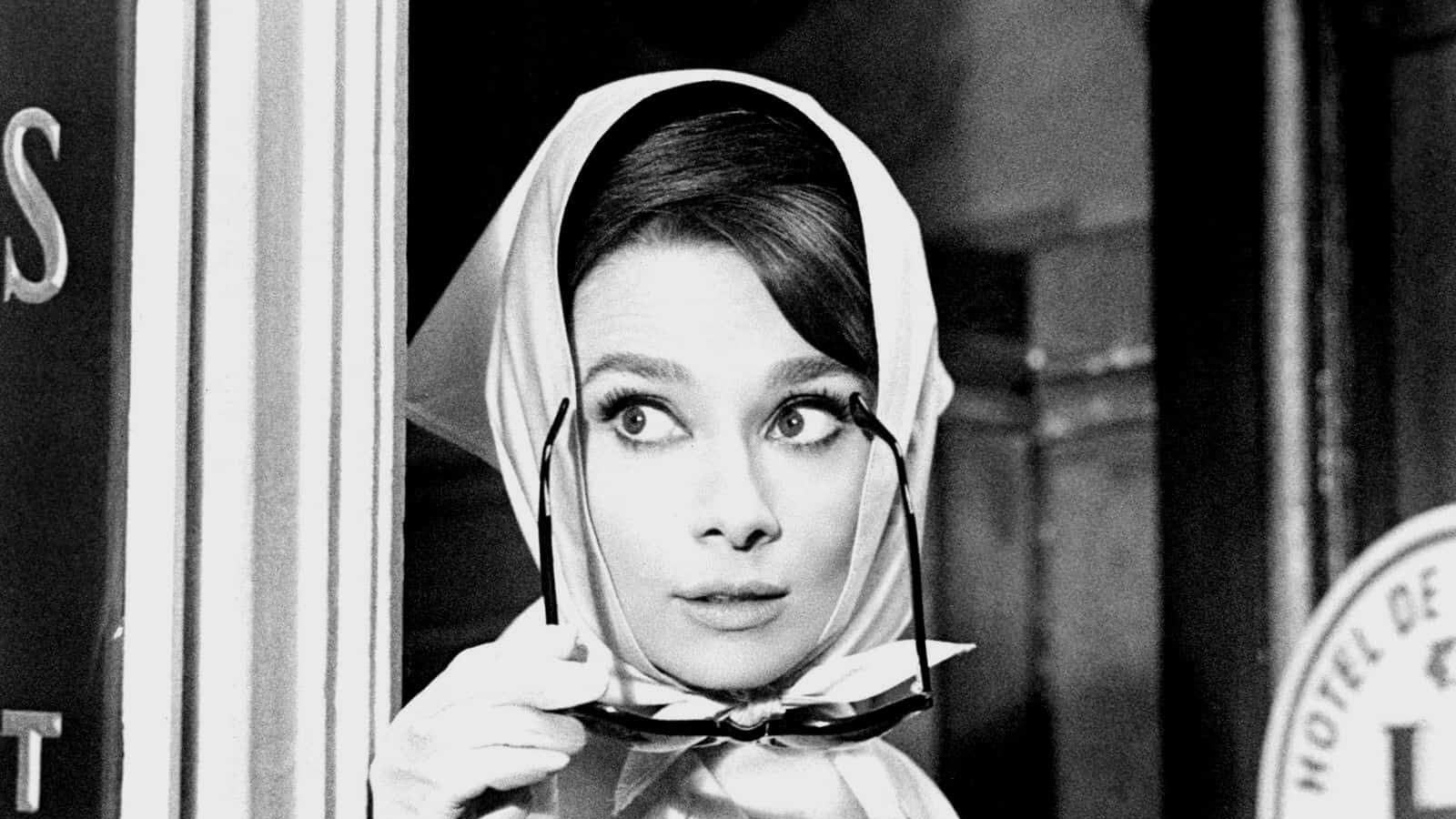 Audrey Hepburn publicity photo for the film Charade