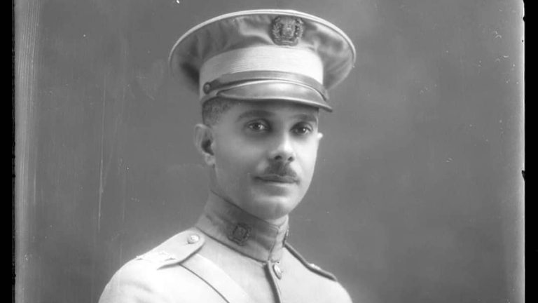 The Captain of the Dominican army, Rafael Leónidas Trujillo Molina.