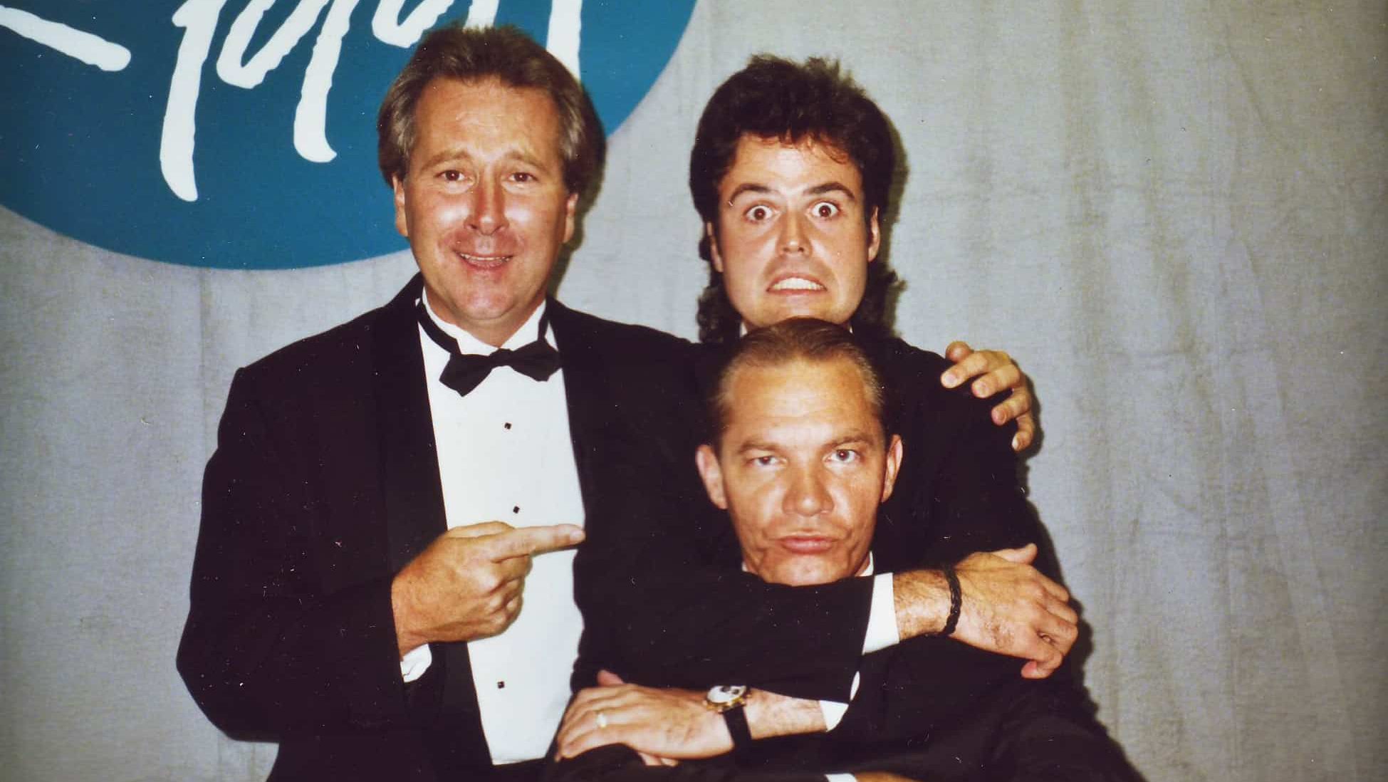 Donny Osmond with Mack and Jamie