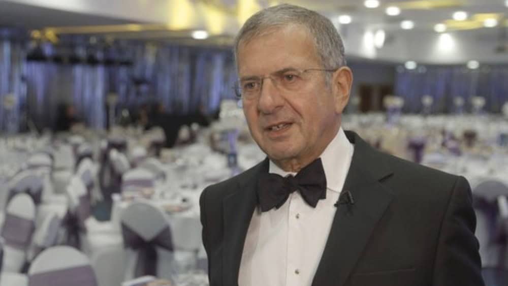Gerald Ratner at the Telegraph Awards