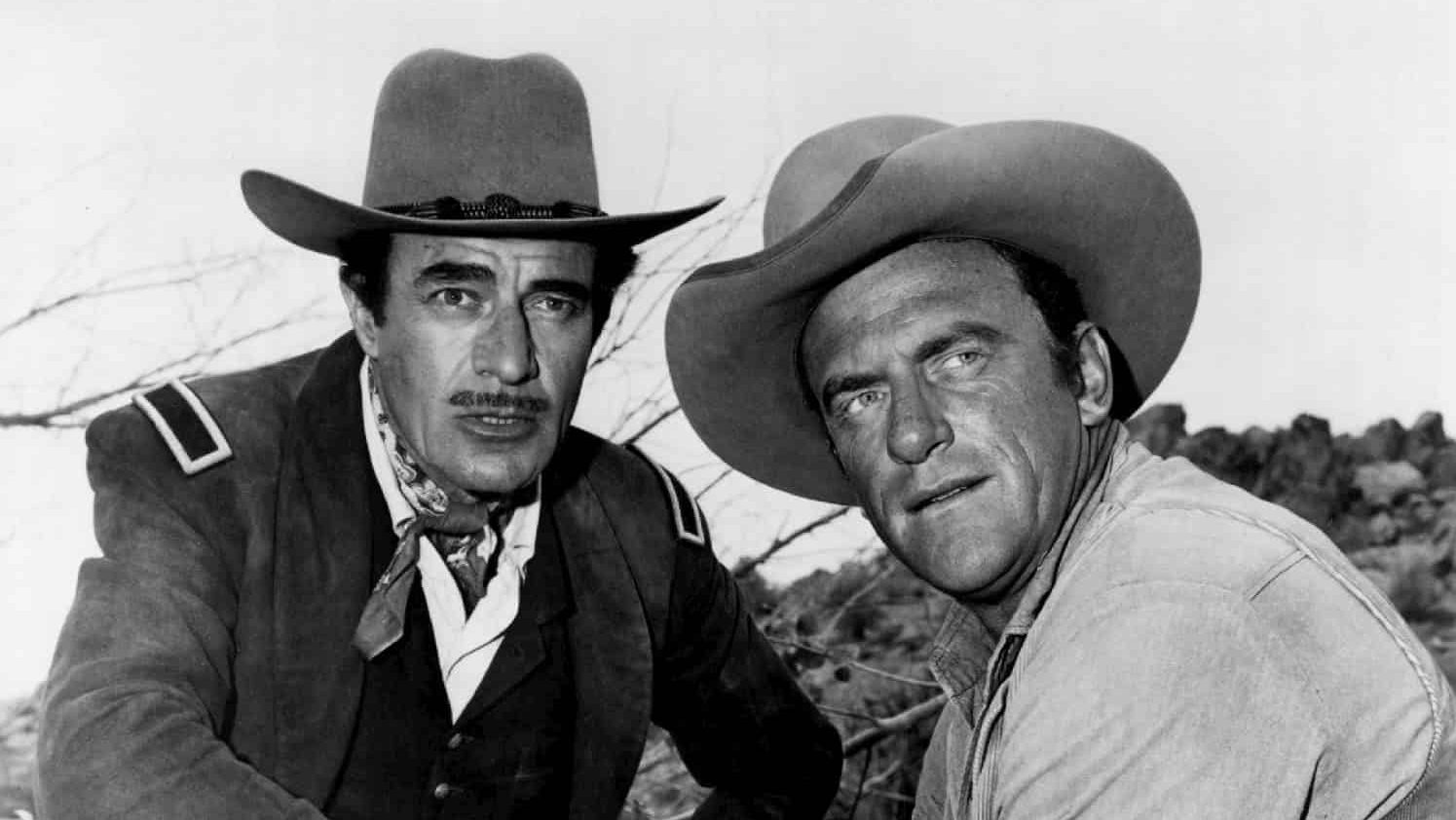 Gilbert Roland James Arness Gunsmoke 1963