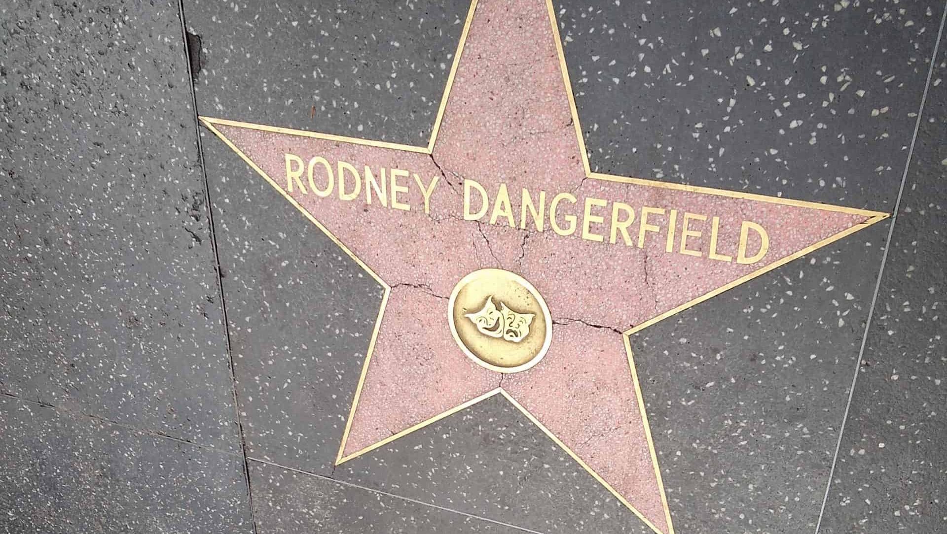 Hollywood Walk of Fame- Rodney Dangerfield star