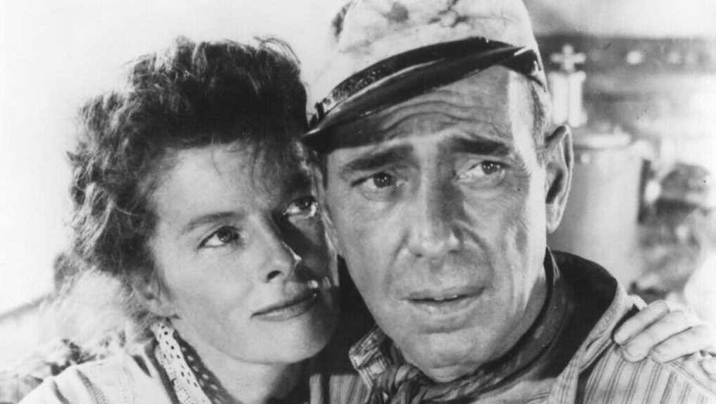 Katharine Hepburn & Humphrey Bogart African Queen