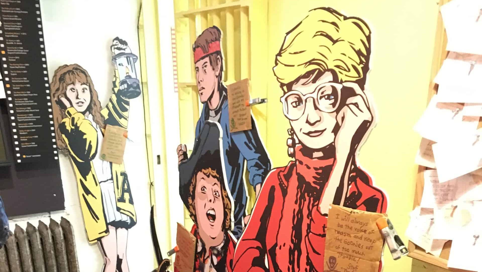 The Goonies museum display