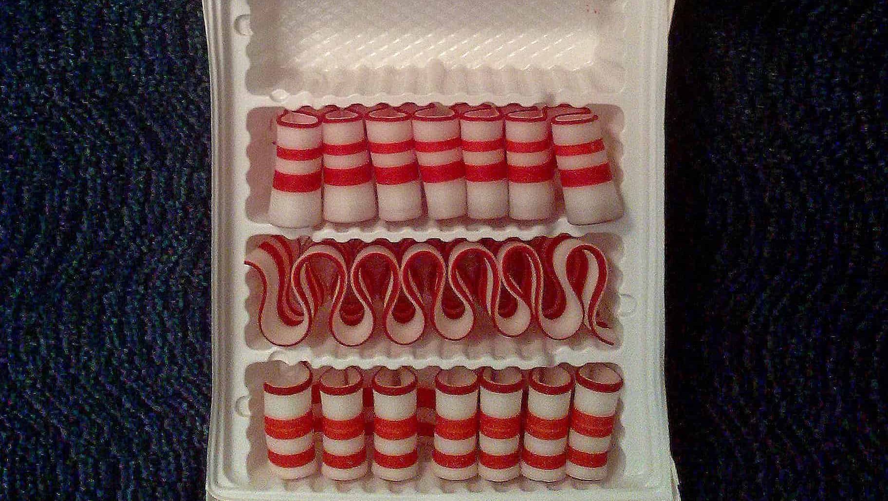 Peppermint Ribbon Candy