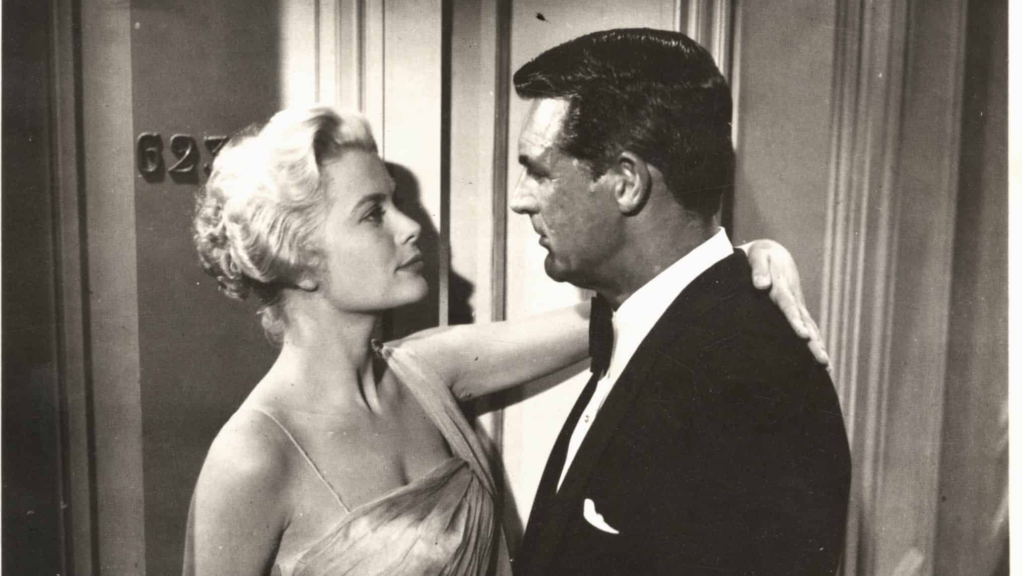 Photo Grace Kelly and Cary Grant in a scene from To Catch a Thief