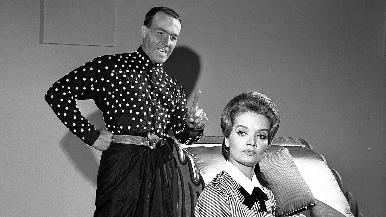 Ricardo Montalban and Florence Henderson in The King and I