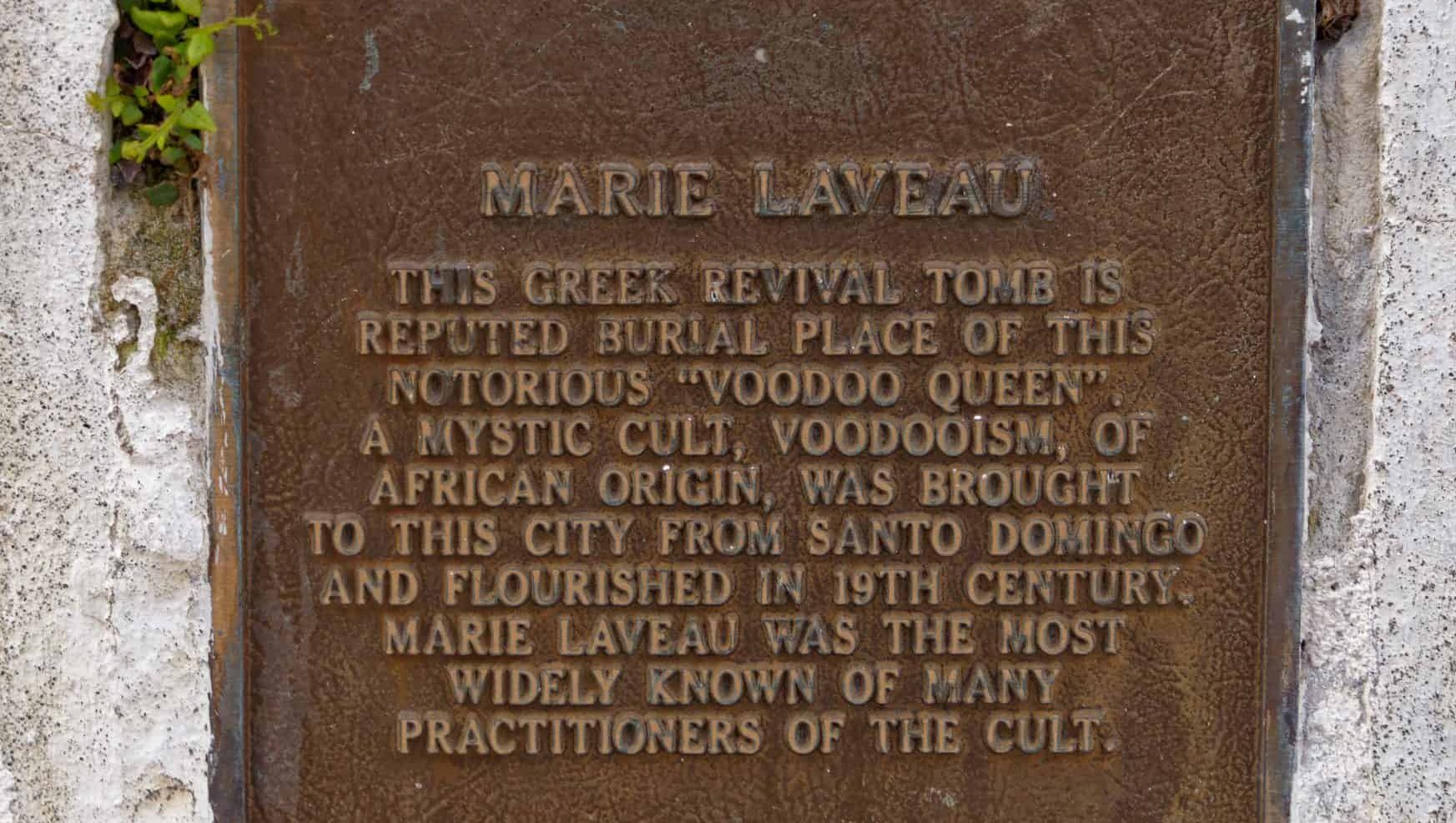 Marie Laveau grave