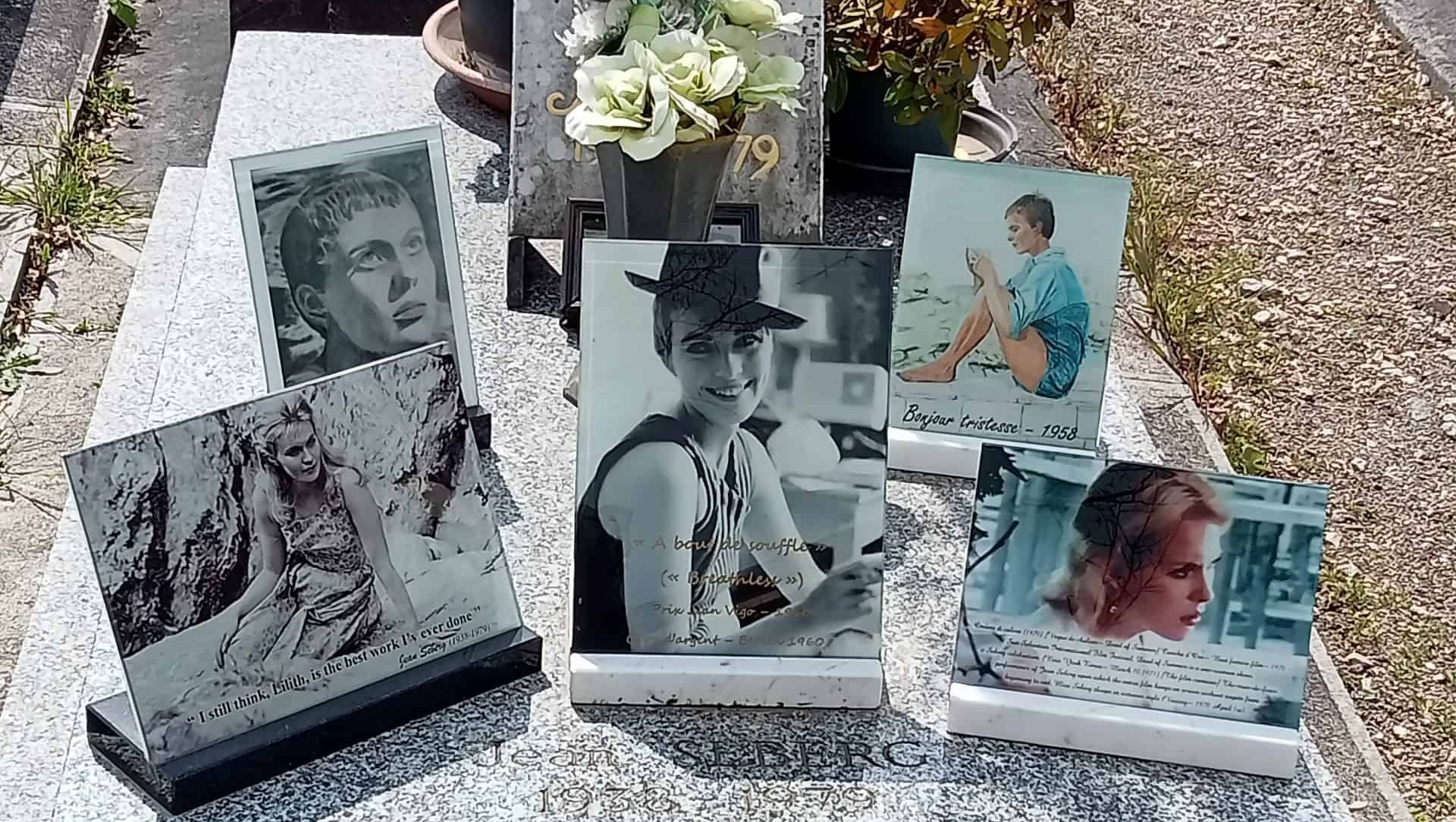 Tombe of Jean Seberg