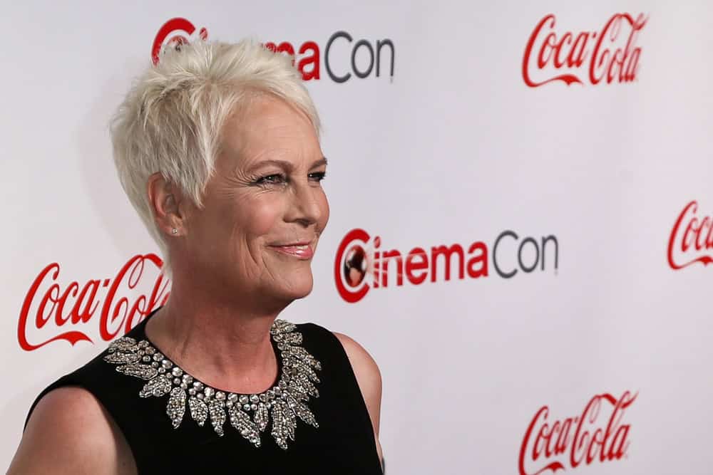LAS VEGAS - APR 4: Jamie Lee Curtis attends The CinemaCon Big Screen Achievement Awards at OMNIA Nightclub at Caesars Palace during CinemaCon on April 4, 2019 in Las Vegas, Nevada.