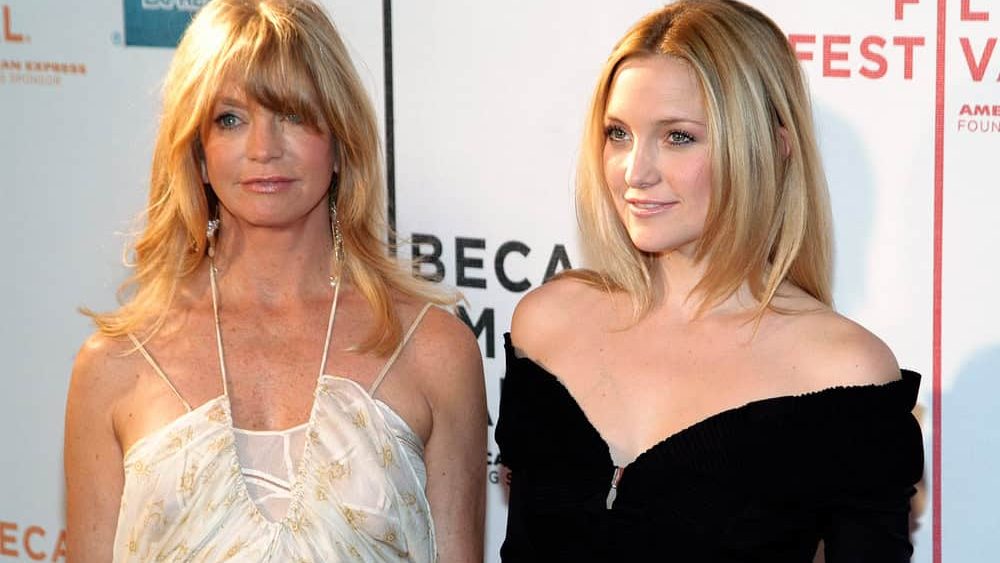Goldie Hawn and Kate Hudson attend the screening of RAISING HELEN at the Tribeca Performing Arts Center for the 2004 Tribeca Film Festival May 1, 2004 in New York City