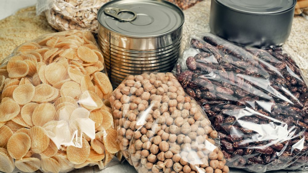 Food donations. Help products during a pandemic, charity