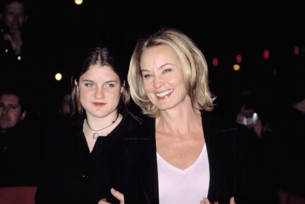 Jessica Lange and daughter Hannah Shepard at premiere of NORMAL, NY 3/12/2003