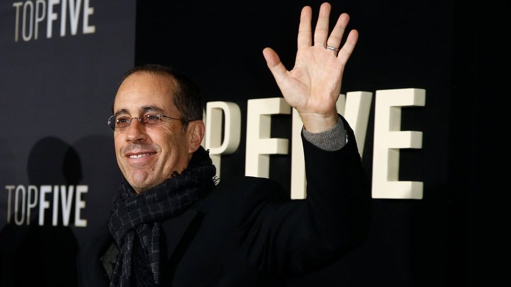 NEW YORK-DEC 3: Comedian Jerry Seinfeld attends the "Top Five" premiere at the Ziegfeld Theatre on December 3, 2014 in New York City.