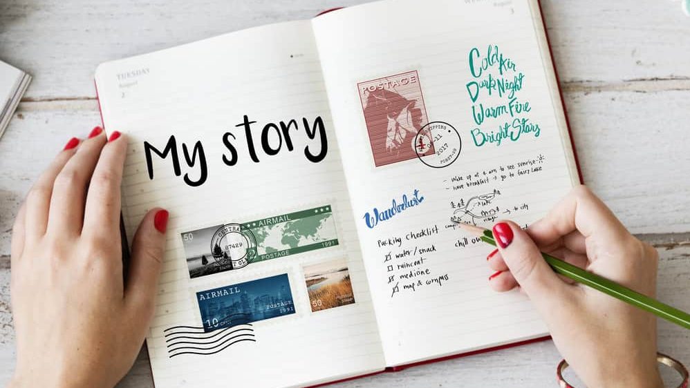 Planning traveling trip notes wanderlust