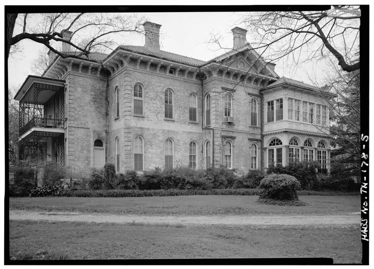 EAST ELEVATION - Annesdale, 1325 Lamar Avenue, Memphis, Shelby County