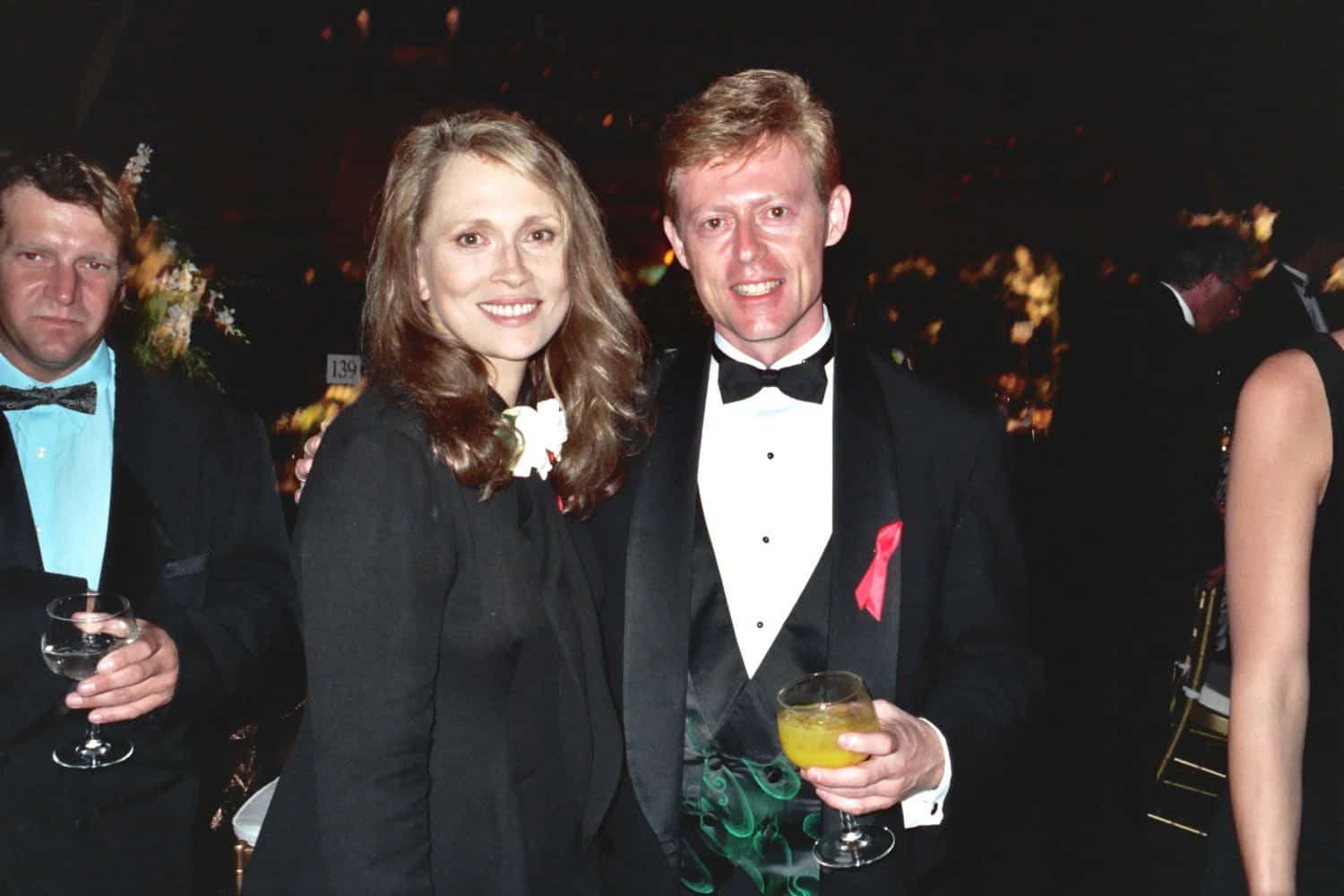 Faye Dunaway and Alan Light