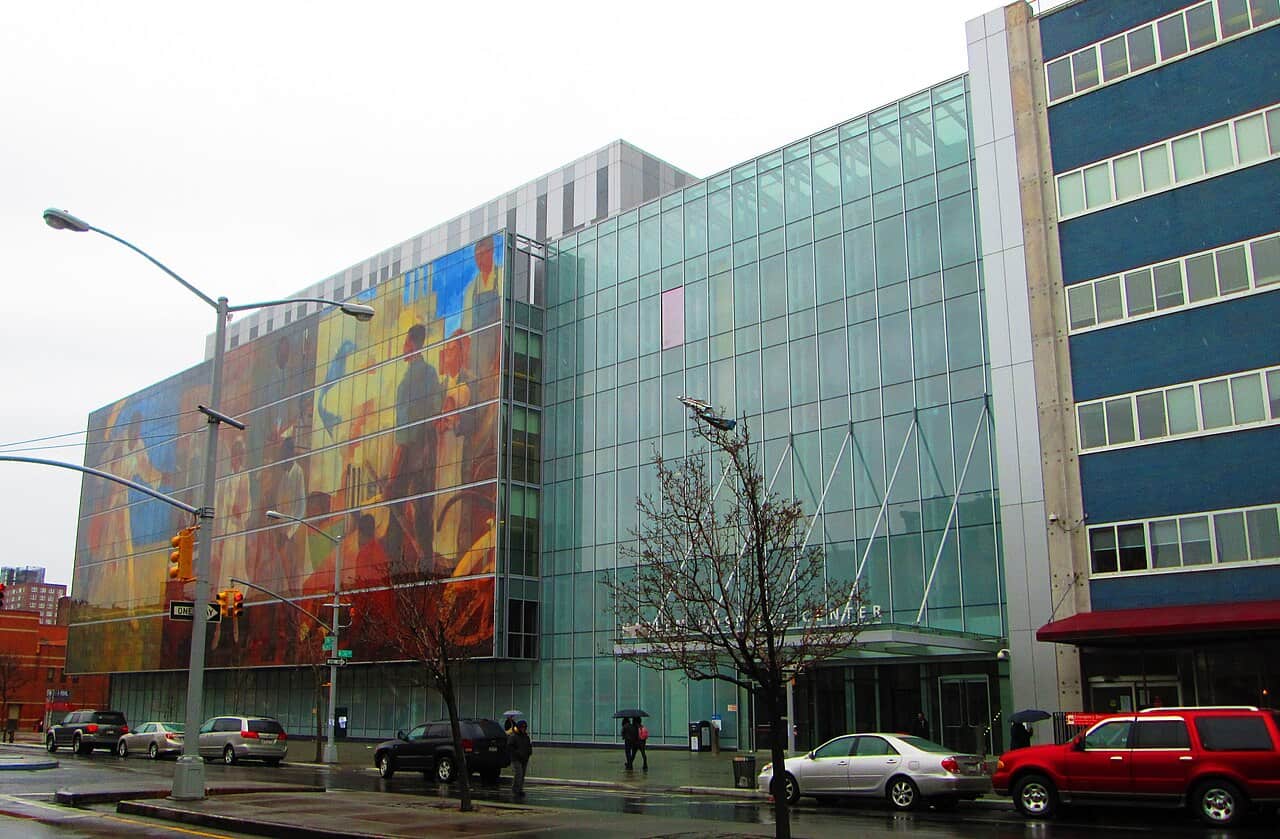 Harlem Hospital Center Lenox Avenue facade