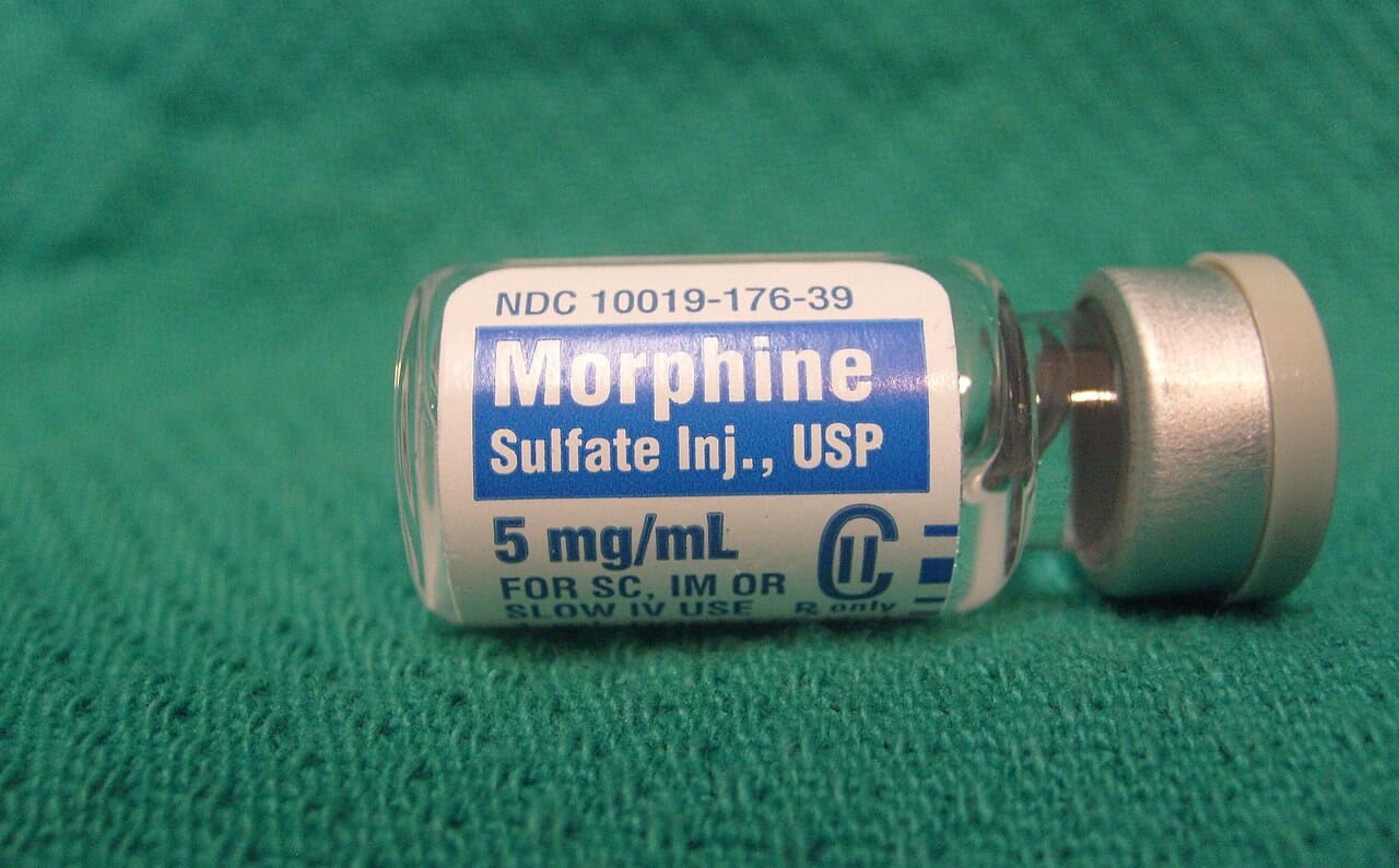 Morphine vial