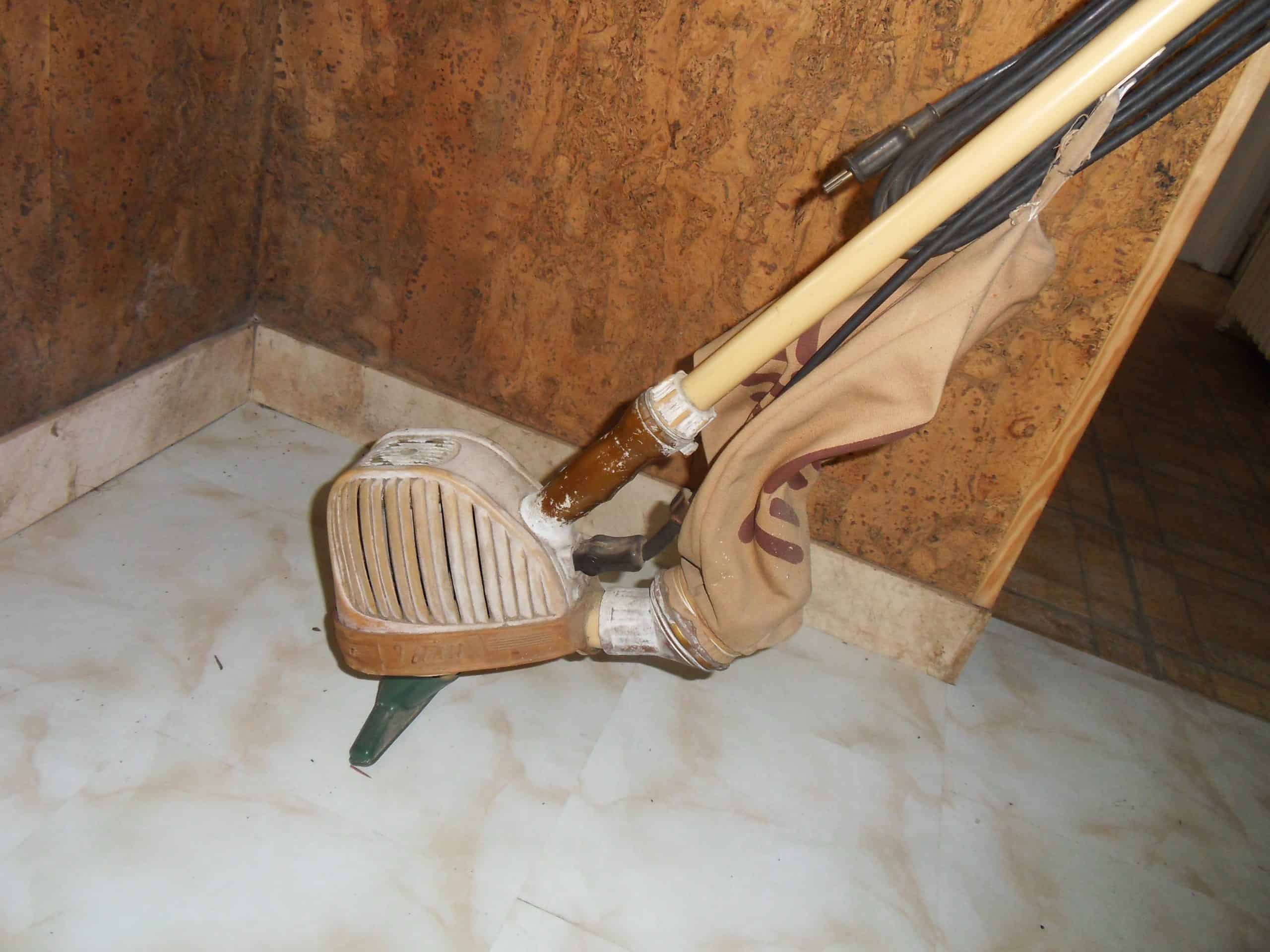 Old vacuum cleaner