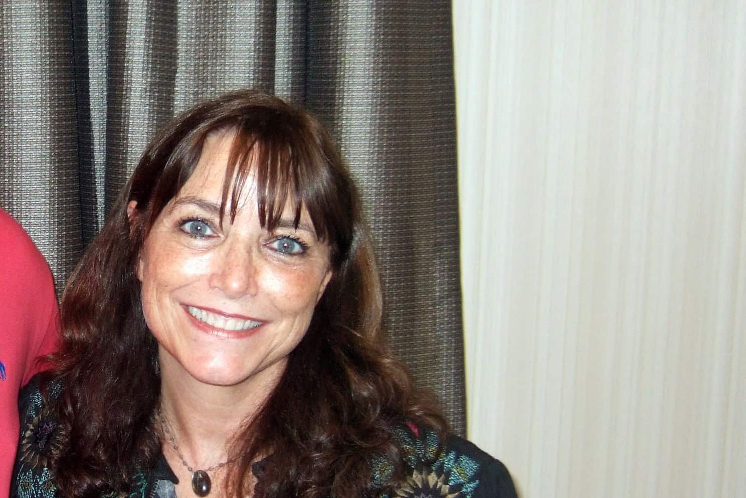 Karen Allen smiling at an event