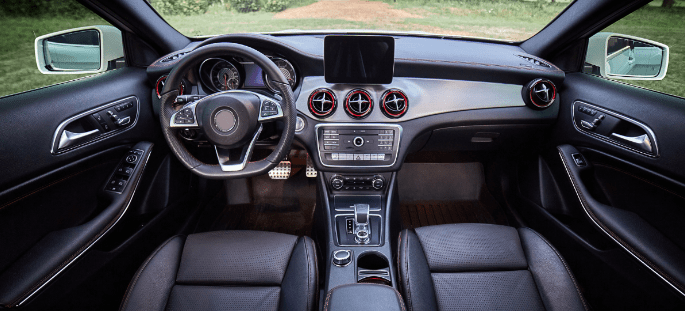 Car interior serviced at Bluestone Automotive