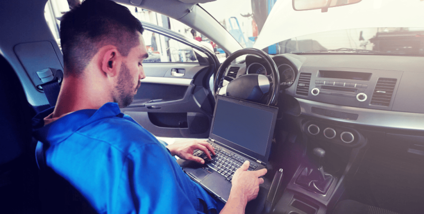 Diagnostics equipment at Bluestone Automotive