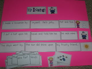 Snowman Math and Literacy Fun!