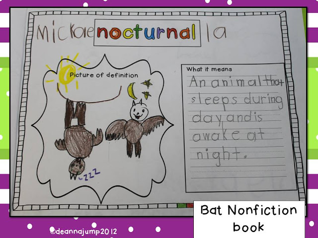 Bats Math and Literacy Fun
