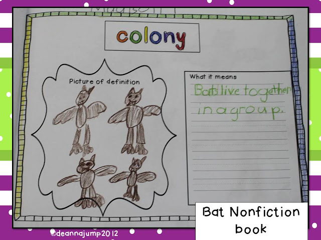 Bats Math and Literacy Fun