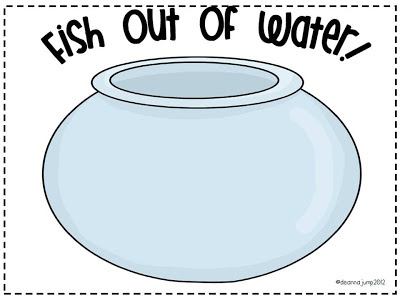 Fish Out of Water! Math Game FREEBIE!!