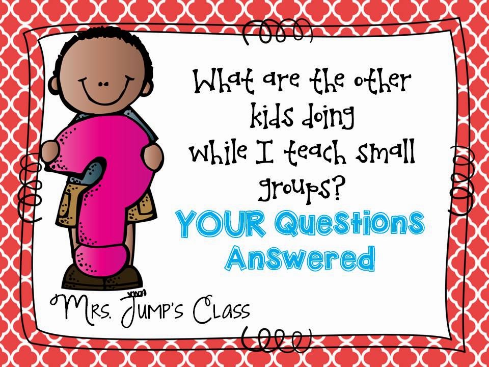 Literacy Centers YOUR QUESTIONS ANSWERED
