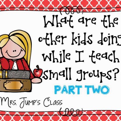 What are the other kids doing? Literacy Centers POST TWO with Freebies!