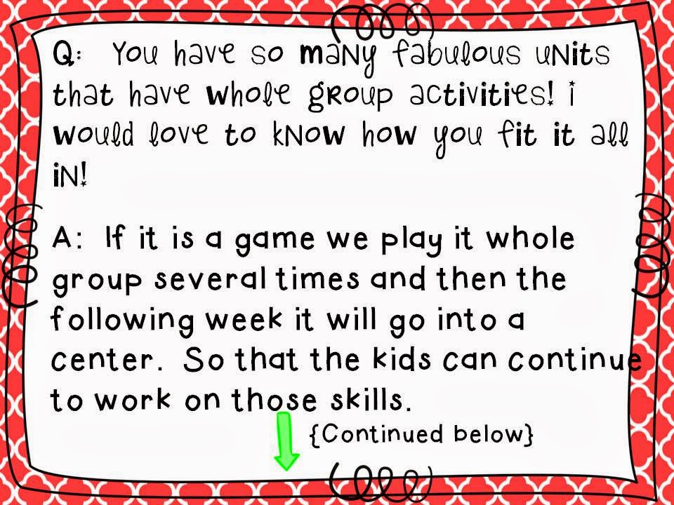 Literacy Centers YOUR QUESTIONS ANSWERED