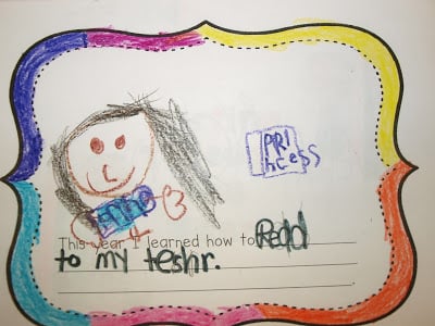 End of the Year Memory Book