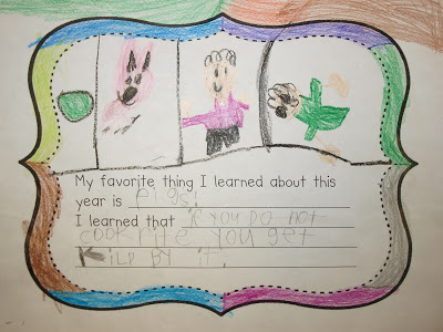 End of the Year Memory Book