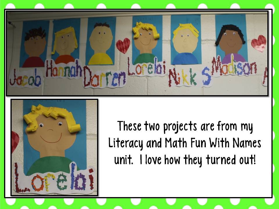 Lesson Plans Week One: Peek at My Week