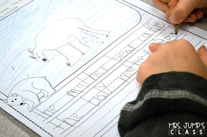 Engaging reading activities for kindergarten and first grade! See how we improve reading comprehension through various reading comprehension strategies. FREE sample file too!