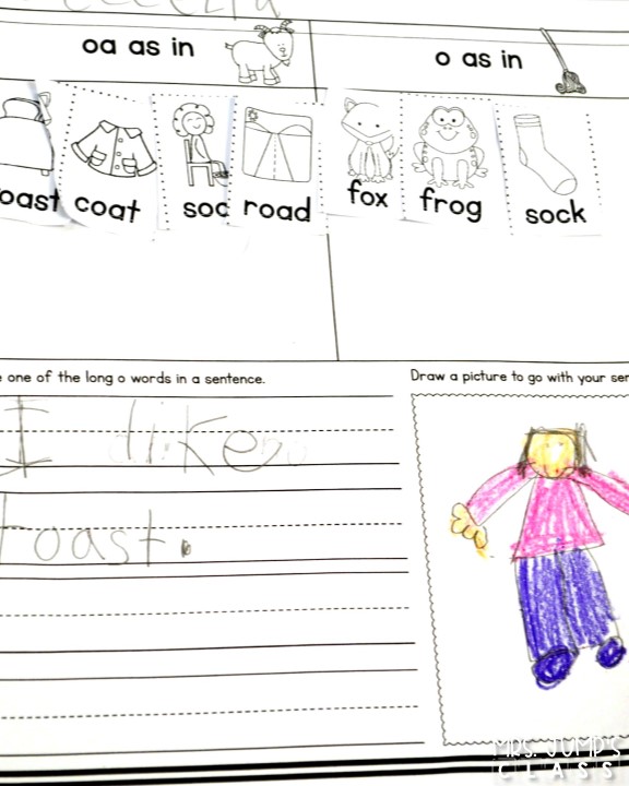 Engaging reading activities for kindergarten and first grade! See how we improve reading comprehension through various reading comprehension strategies. FREE sample file too!