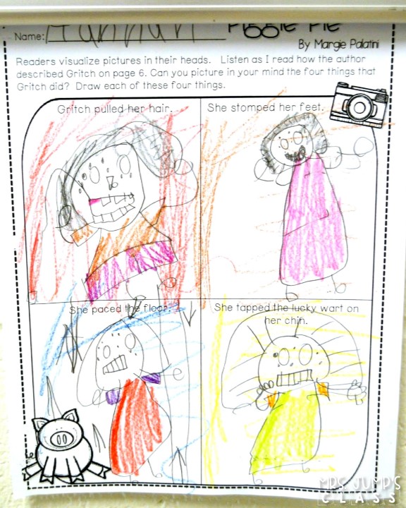 Engaging reading activities for kindergarten and first grade! See how we improve reading comprehension through various reading comprehension strategies. FREE sample file too!