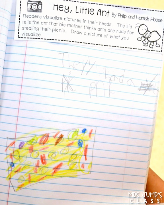 Engaging reading activities for kindergarten and first grade! See how we improve reading comprehension through various reading comprehension strategies. FREE sample file too!