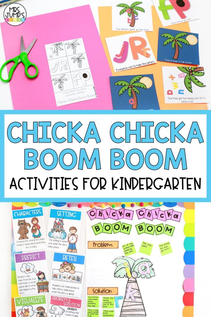 Chicka Chicka Boom Boom activities for kindergarten