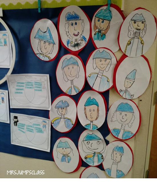 American Symbols is one of my favorite units to teach!  I took all of the facts about the U.S. symbols and broke them down into fun, engaging lessons.  Here are a few pics of some of the activities.