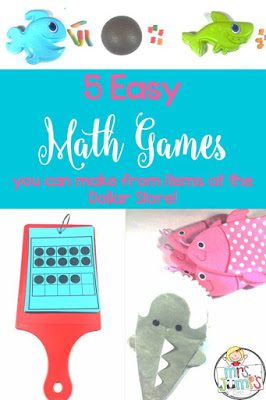 5 Math Games You Can Make From the Dollar Store