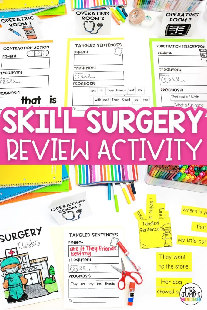 Skill surgery review activity
