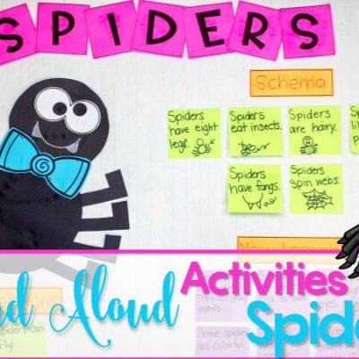 Spider Informational Text Activities