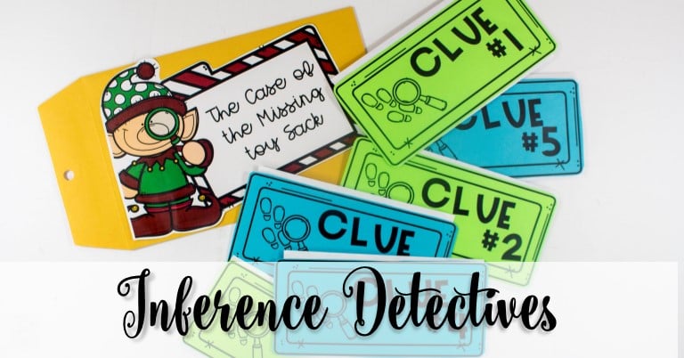 Christmas Inference Detectives Kindergarten First-Grade