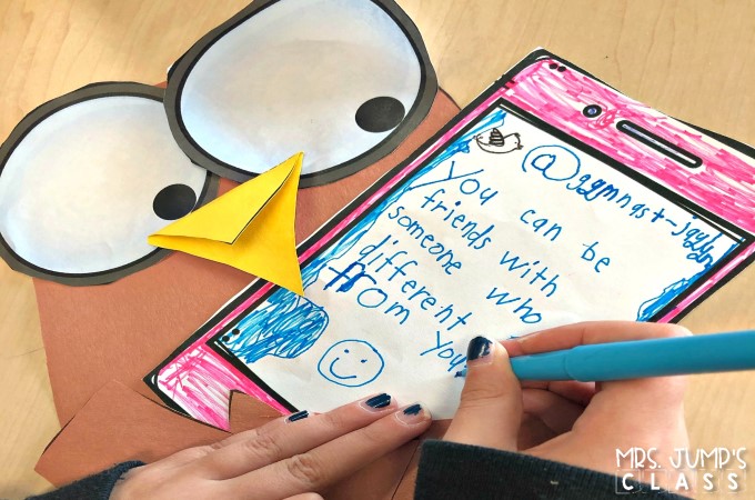 Second Grade Close Reading for Nerdy Birdy Tweets by Aaron Reynolds. Reading comprehension ideas with student response activities. Grammar, vocabulary, and a cute craft too!