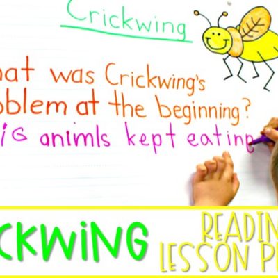 Crickwing Reading Lesson Plans